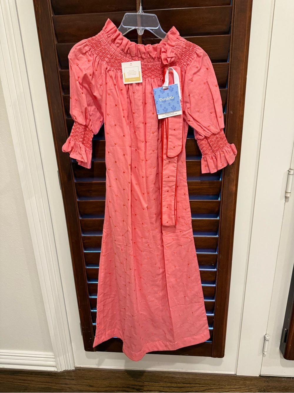 Dondolo Happy Hearts Dress XXS NWT